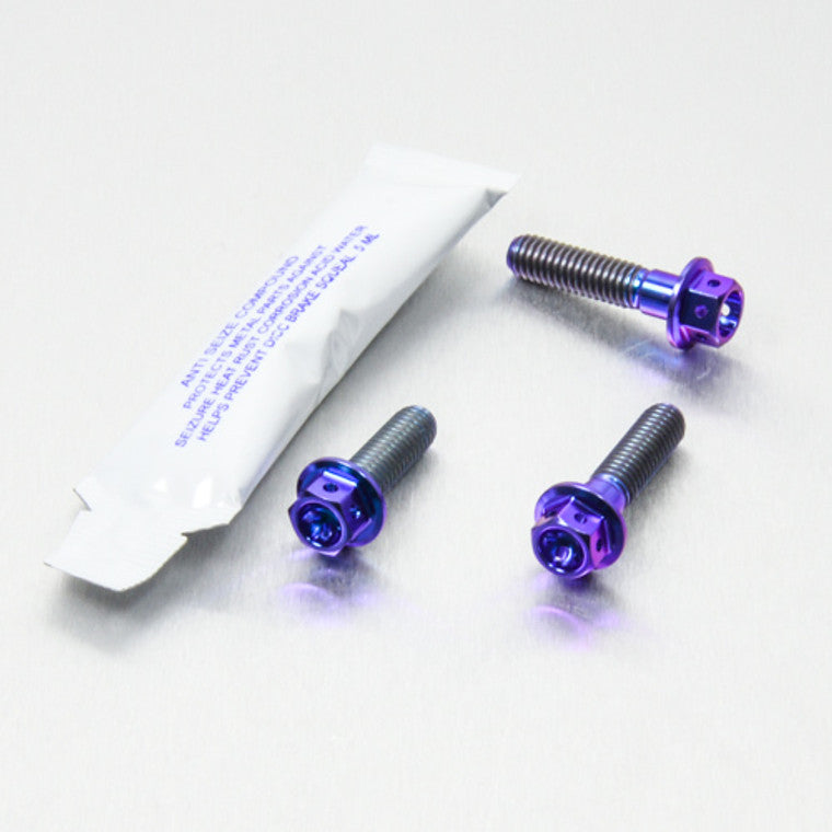 2017-2025 Suzuki GSXR1000 Titanium Brake & Clutch Lever Perch Pinch Bolt Kit Race Spec TIBCPERCH140R