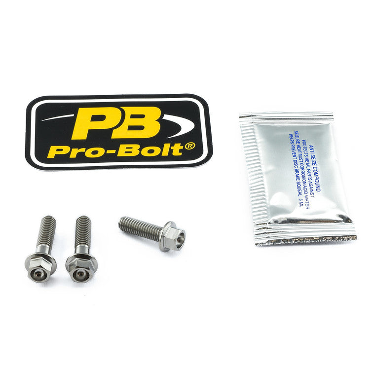 2017-2025 Suzuki GSXR1000 Titanium Brake & Clutch Lever Perch Pinch Bolt Kit TIBCPERCH140