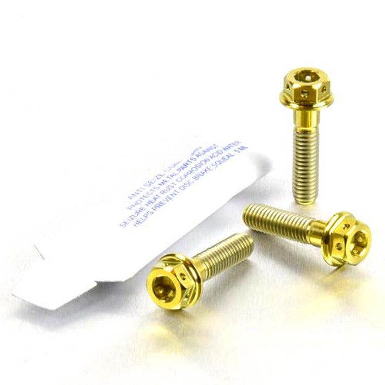 2012-2016 Suzuki GSXR1000 Titanium Brake & Clutch Lever Perch Pinch Bolt Kit DualDrive TIBCPERCH230DD