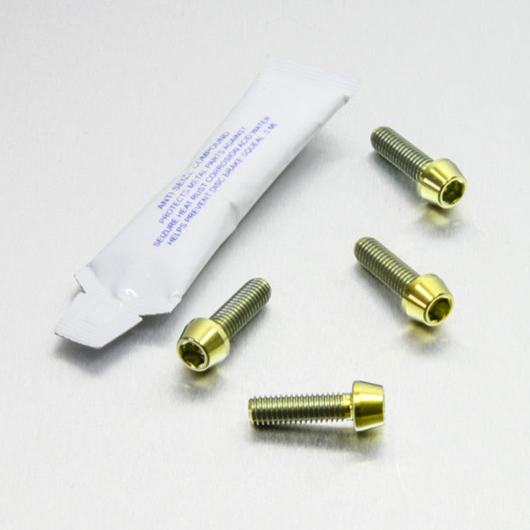 2008-2020 Suzuki GSX1300R Hayabusa Titanium Brake & Clutch Lever Perch Pinch Bolt Kit TIBCPERCH400