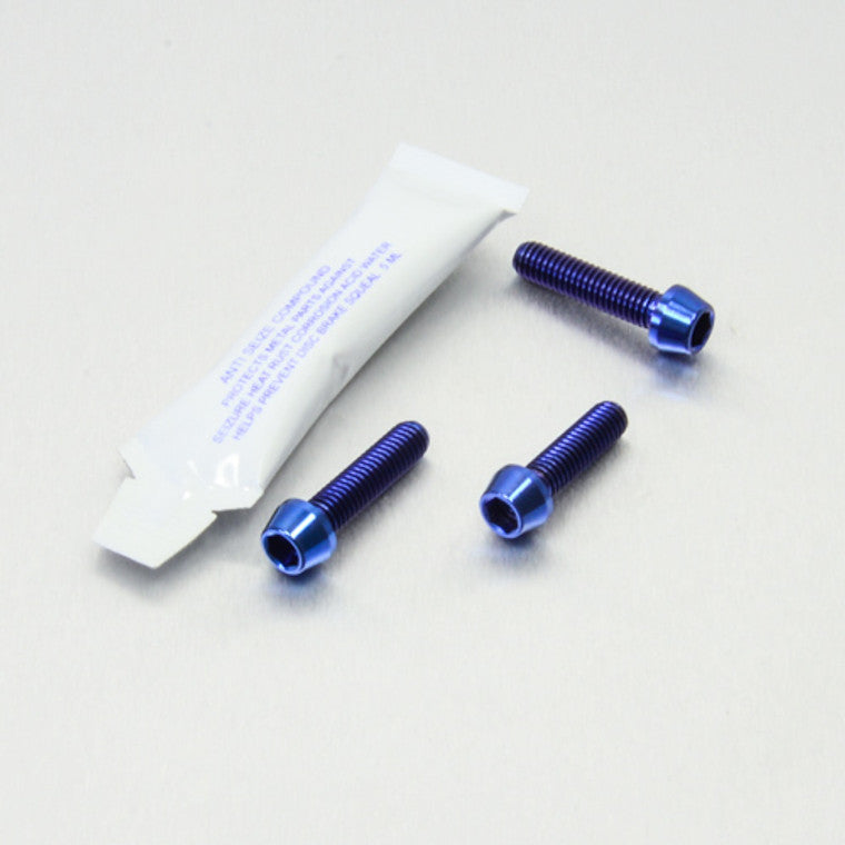 2017-2025 Suzuki GSXR1000 Titanium Brake & Clutch Lever Perch Pinch Bolt Kit TIBCPERCH490