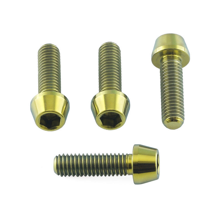 2021-2025 Suzuki GSX1300R Hayabusa Titanium Brake & Clutch Lever Perch Pinch Bolt Kit TIBCPERCH70