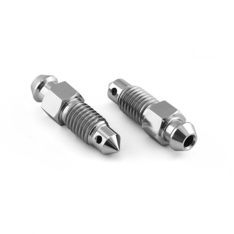 2008-2020 Suzuki GSX1300R Hayabusa Titanium Bleed Nipple M7x(1.00mm) Rear Brake Caliper Pack x2 TIBN7-2Z2