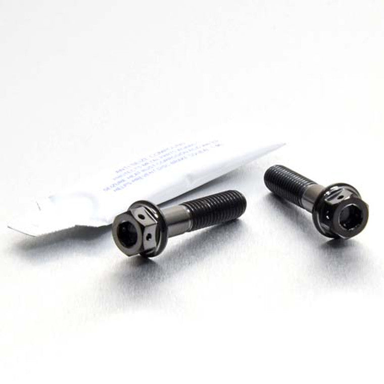 2012-2016 Suzuki GSXR1000 Titanium Clip-On / Handle Bar Mount Bolt Kit DualDrive TICLIPBAR80DD
