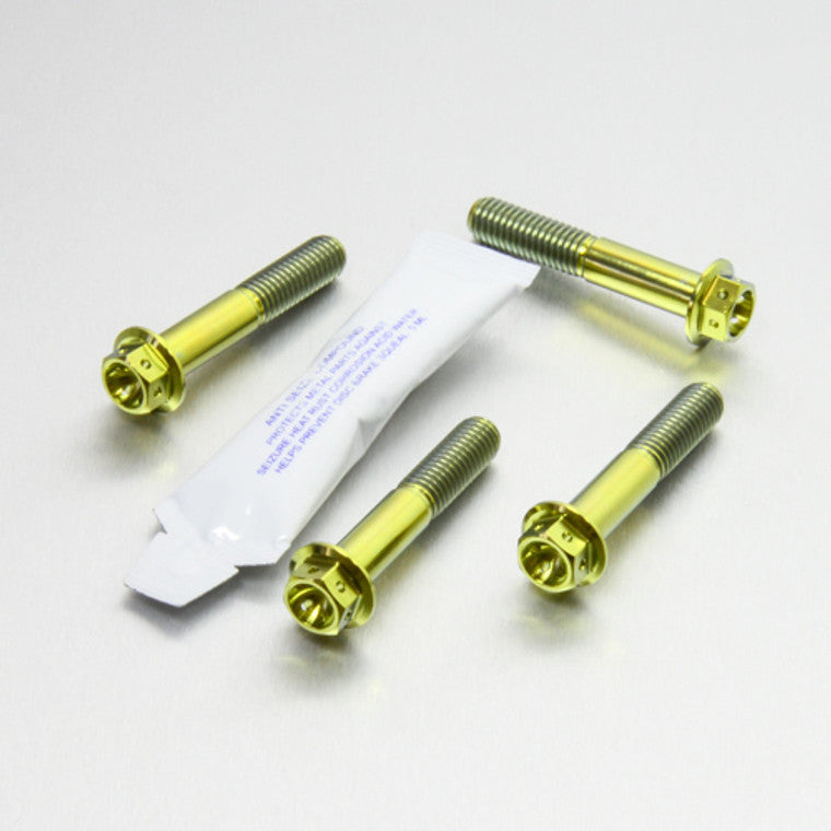 1999-2007 Suzuki GSX1300R Hayabusa Titanium Front Axle Pinch Bolt Kit Race Spec TIFAPINCH10R