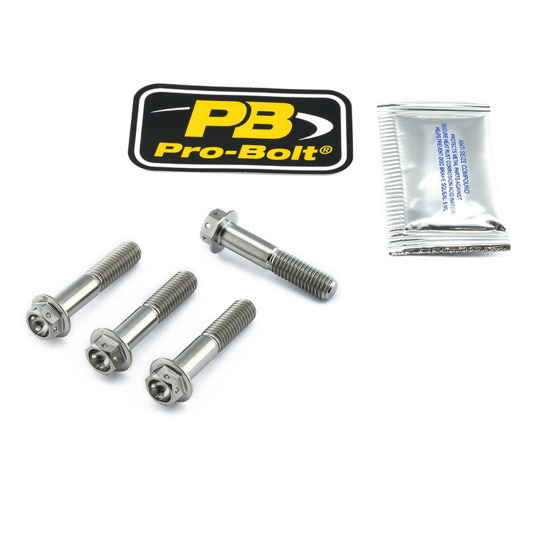 1999-2007 Suzuki GSX1300R Hayabusa Titanium Front Axle Pinch Bolt Kit Race Spec TIFAPINCH10R