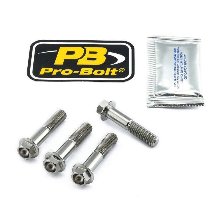 1999-2007 Suzuki GSX1300R Hayabusa Titanium Front Axle Pinch Bolt Kit TIFAPINCH10