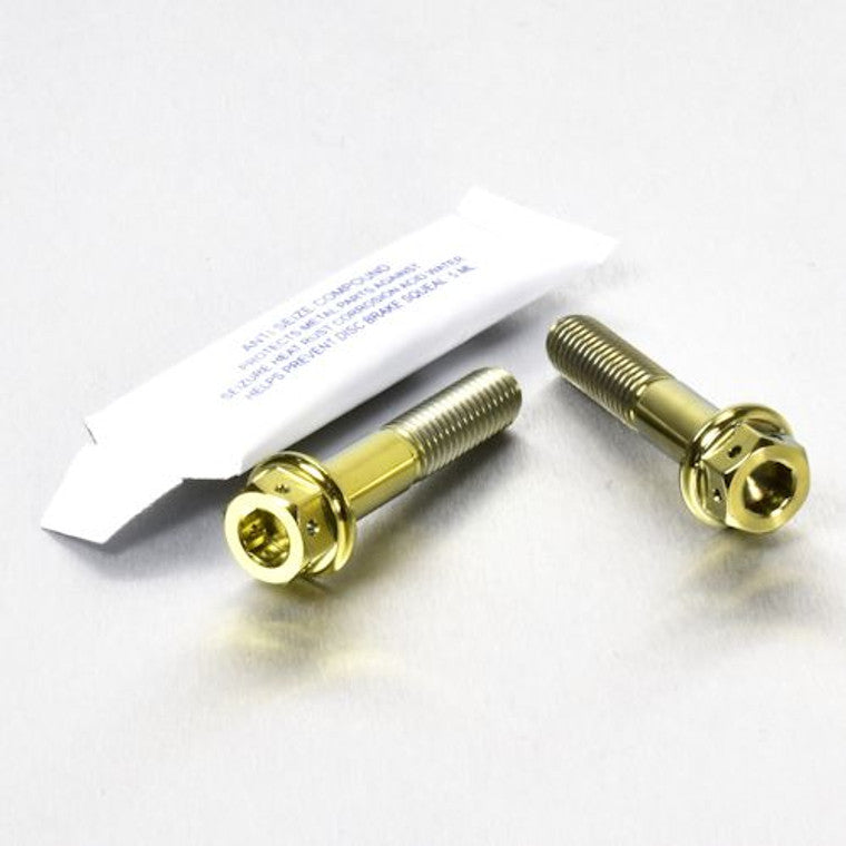 2008-2020 Suzuki GSX1300R Hayabusa Titanium Front Axle Pinch Bolt Kit DualDrive TIFAPINCH170DD