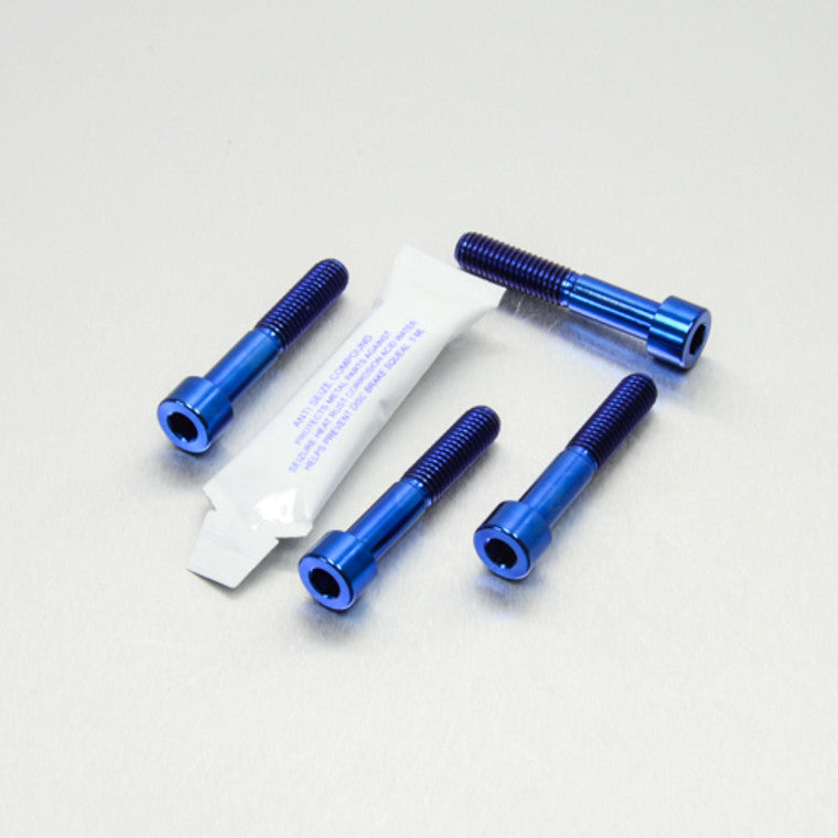 1999-2007 Suzuki GSX1300R Hayabusa Titanium Front Axle Pinch Bolt Kit TIFAPINCH510
