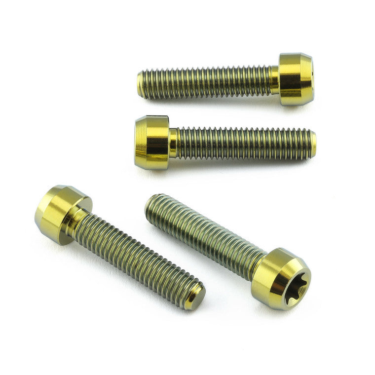 2017-2025 Suzuki GSXR1000 Titanium Front Axle Pinch Bolt Kit Torx Drive TIFAPINCH680