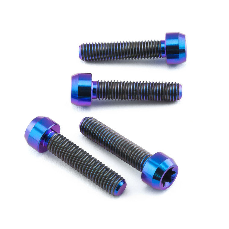 2017-2025 Suzuki GSXR1000 Titanium Front Axle Pinch Bolt Kit Torx Drive TIFAPINCH680