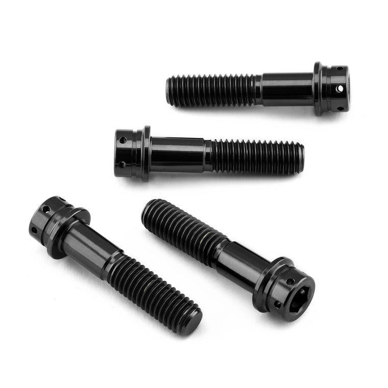 2017-2025 Suzuki GSXR1000 Titanium Front Axle Pinch Bolt Kit Flanged Socket Cap Race Spec TIFAPINCH780