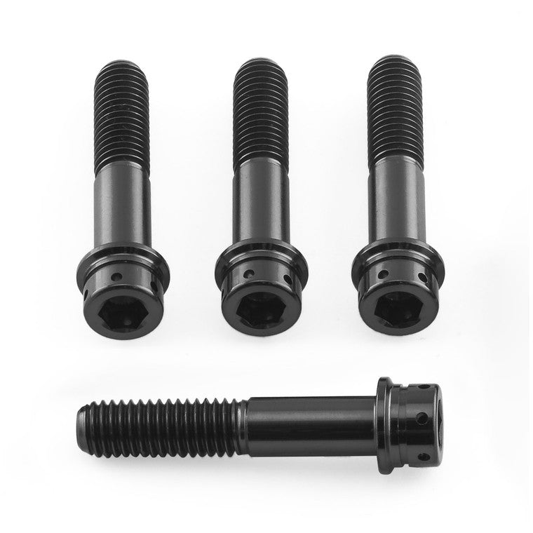 2021-2025 Suzuki GSX1300R Hayabusa Titanium Front Axle Pinch Bolt Kit Flanged Socket Cap Race Spec TIFAPINCH830