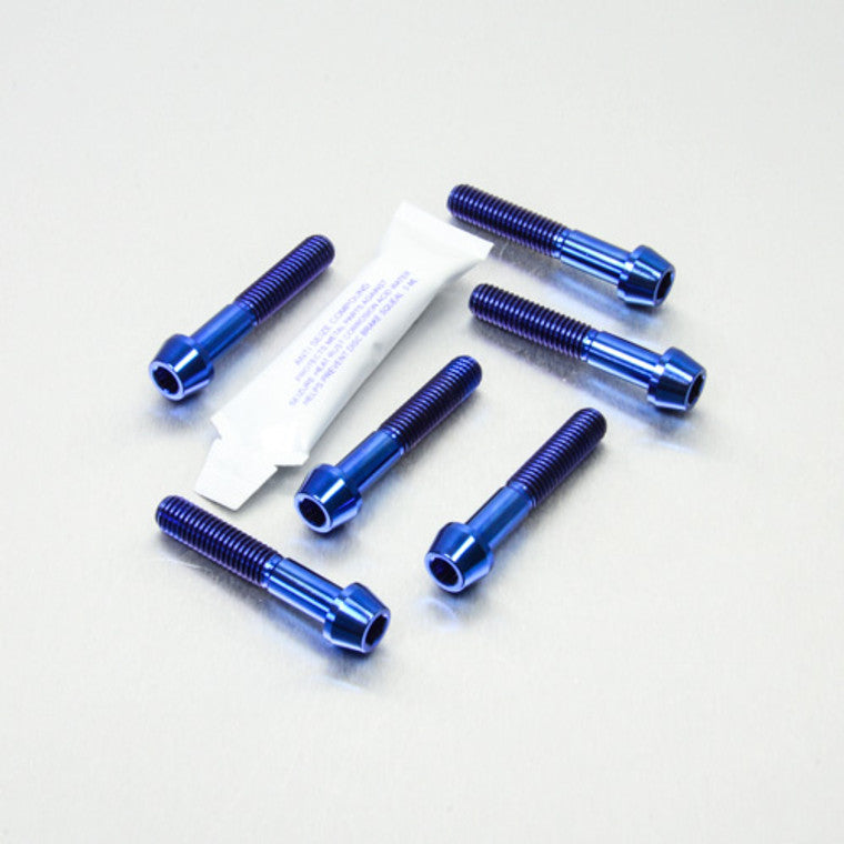 2007-2008 Suzuki GSXR1000 Titanium Front Caliper Pinch Bolt Kit TIFBCALIP160