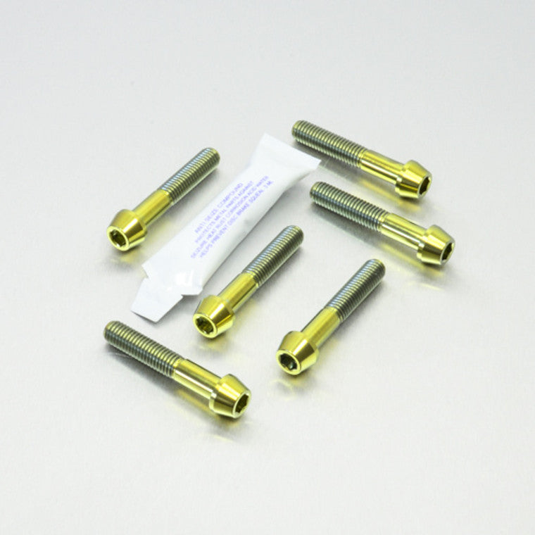 2007-2008 Suzuki GSXR1000 Titanium Front Caliper Pinch Bolt Kit TIFBCALIP160