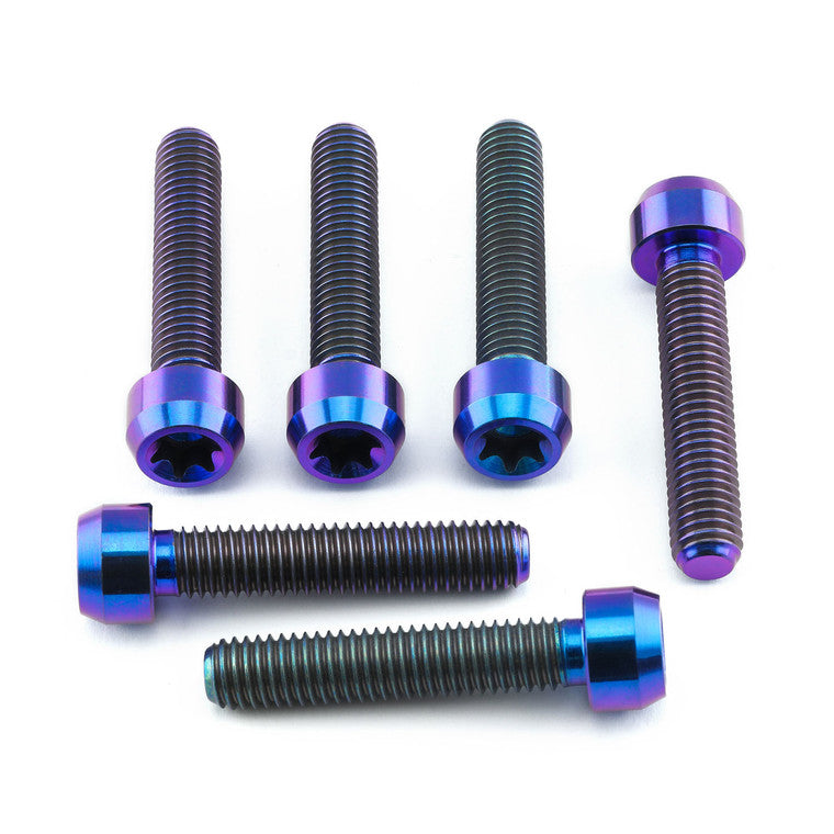 2007-2008 Suzuki GSXR1000 Titanium Front Caliper Pinch Bolt Kit Torx Drive TIFBCALIP320