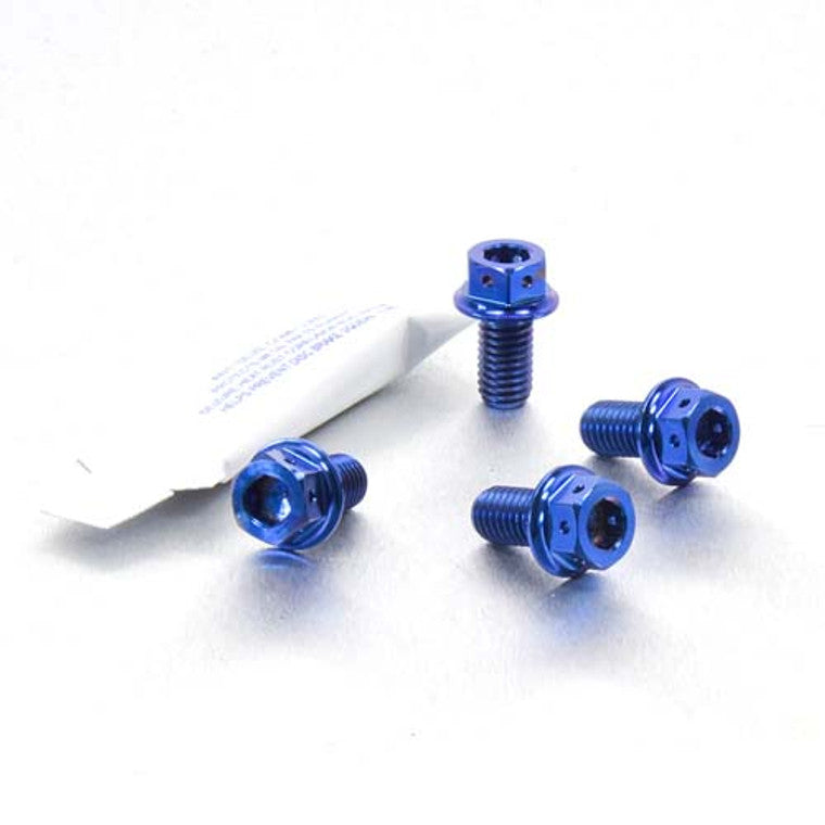2001-2002 Suzuki GSXR1000 Titanium Front Brake Caliper Mount Bolt Kit DualDrive TIFBMON20DD