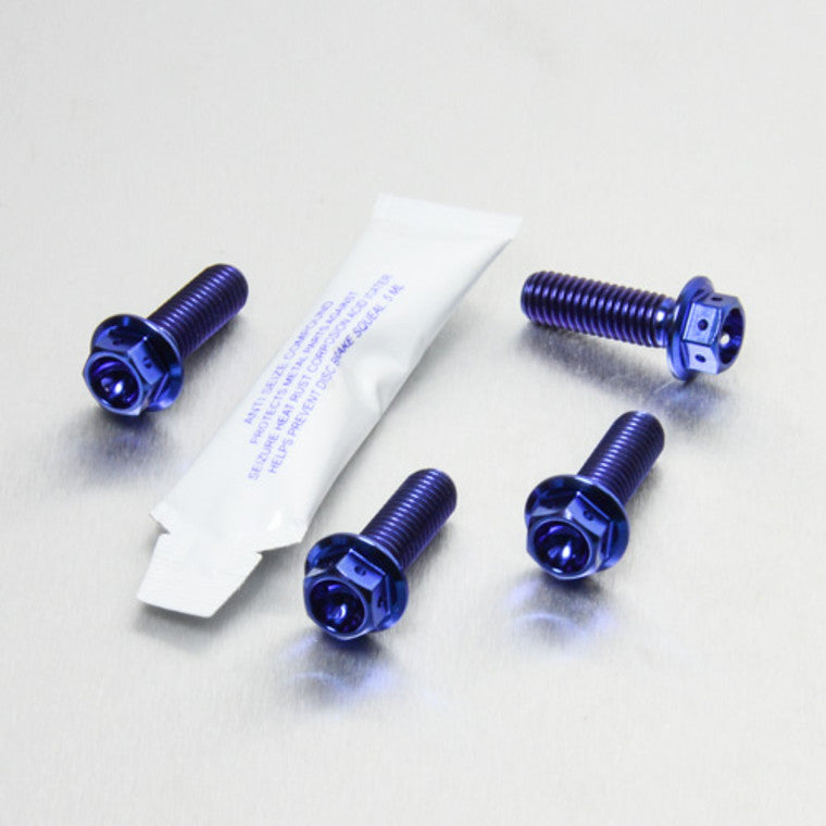 2001-2002 Suzuki GSXR1000 Titanium Front Brake Caliper Mount Bolt Kit Race Spec TIFBMON20R