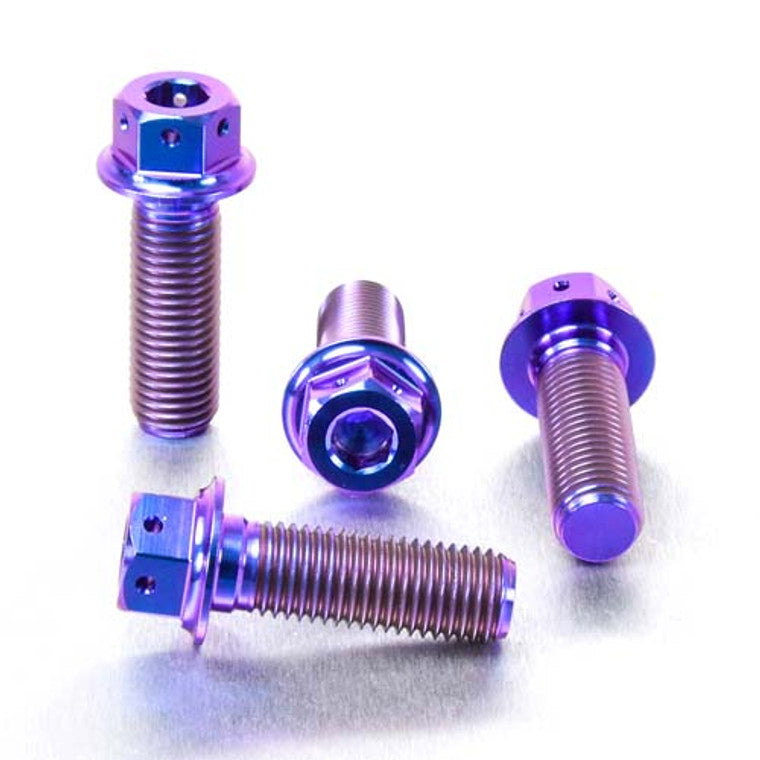 1999-2007 Suzuki GSX1300R Hayabusa Titanium Front Brake Caliper Mount Bolt Kit DualDrive TIFBMON30DD