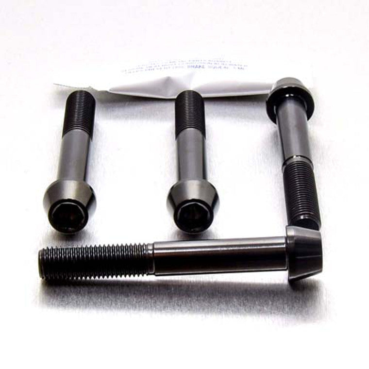 2017-2025 Suzuki GSXR1000 Titanium Front Brake Caliper Mount Bolt Kit TIFBMON310
