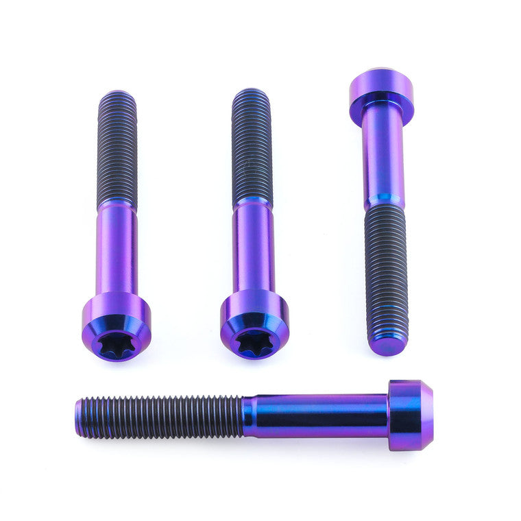 2017-2025 Suzuki GSXR1000 Titanium Front Brake Caliper Mount Bolt Kit Torx Drive TIFBMON770