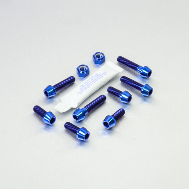 2001-2002 Suzuki GSXR1000 Titanium Rider & Pillion Footrest Hanger Bolt Kit TIFREST20