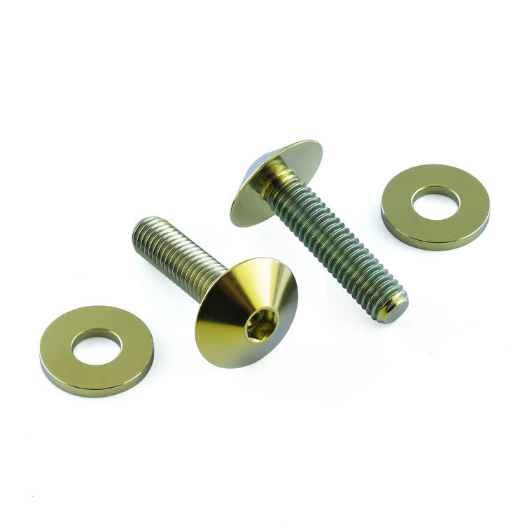 2008-2020 Suzuki GSX1300R Hayabusa Titanium Fuel Tank Mounting Bolt Kit TIFTMON20