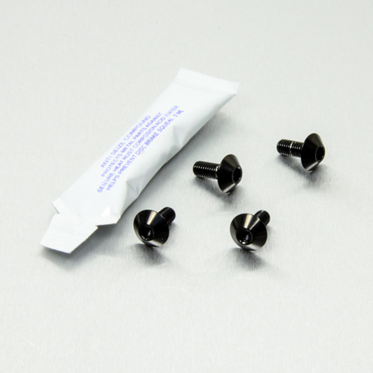 2021-2025 Suzuki GSX1300R Hayabusa Titanium Heel Plate Bolt Kit TIHPLATE170