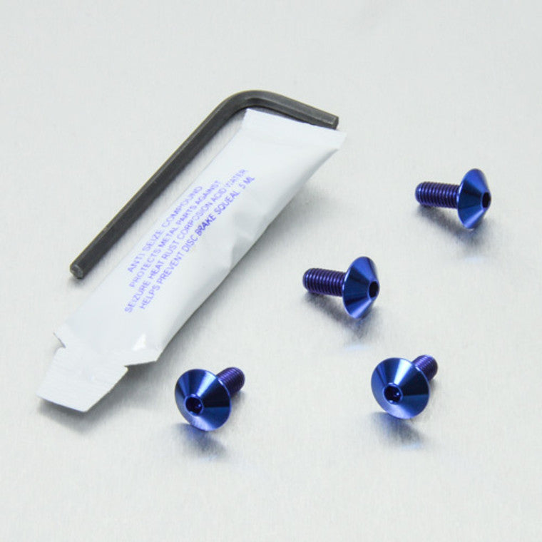 2021-2025 Suzuki GSX1300R Hayabusa Titanium Heel Plate Bolt Kit TIHPLATE170