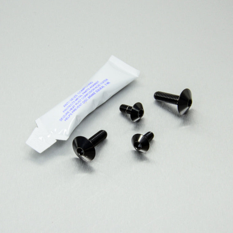 2017-2025 Suzuki GSXR1000 Titanium Heel Plate Bolt Kit TIHPLATE240