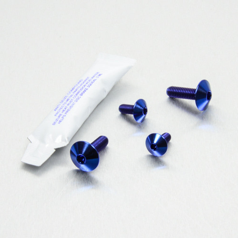 2017-2025 Suzuki GSXR1000 Titanium Heel Plate Bolt Kit TIHPLATE240