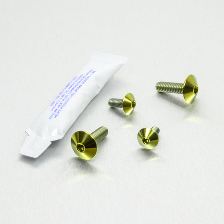 2017-2025 Suzuki GSXR1000 Titanium Heel Plate Bolt Kit TIHPLATE240