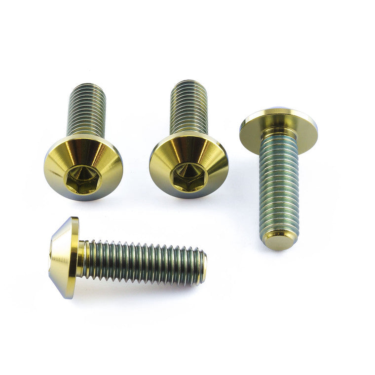 2007-2008 Suzuki GSXR1000 Titanium Pillion Footrest Hanger Bolt Kit TIPREST310