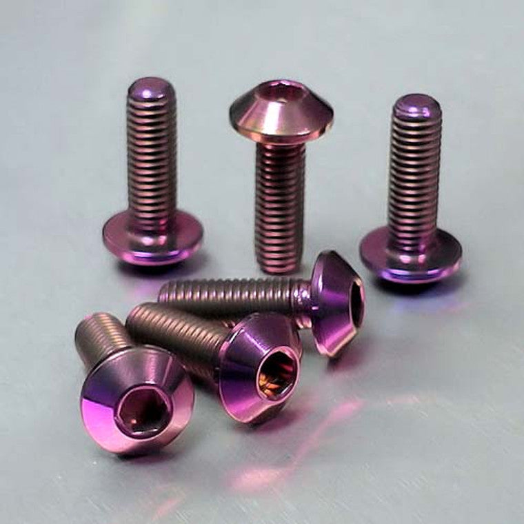 1999-2007 Suzuki GSX1300R Hayabusa Titanium Rider Footrest Hanger Bolt Kit TIRREST60