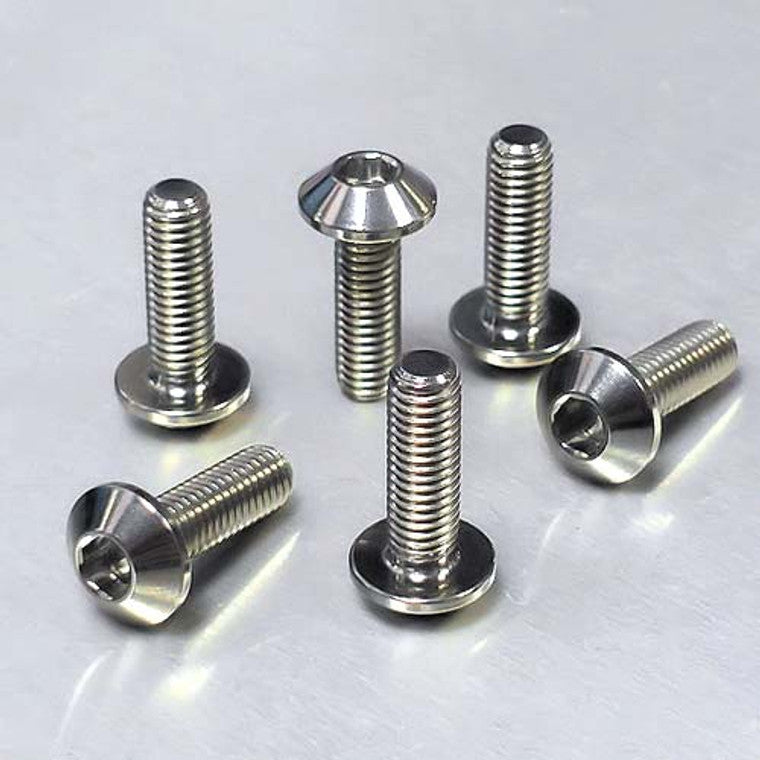 1999-2007 Suzuki GSX1300R Hayabusa Titanium Rider Footrest Hanger Bolt Kit TIRREST60