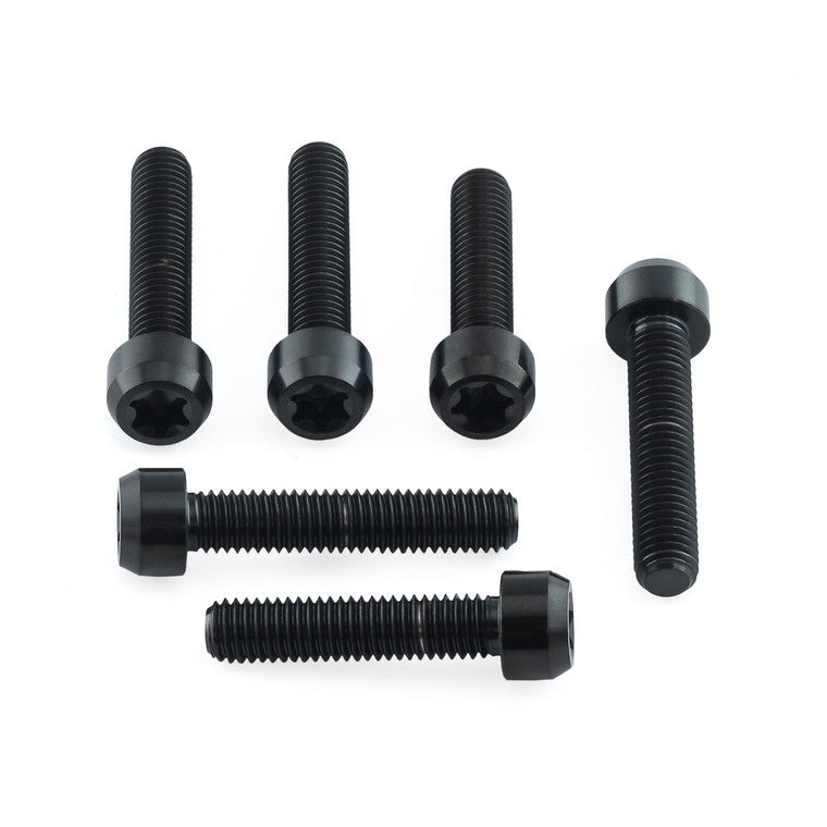 2007-2008 Suzuki GSXR1000 Titanium Top & Bottom Clamp Yoke Pinch Kit Torx Drive TITRIPCL2100