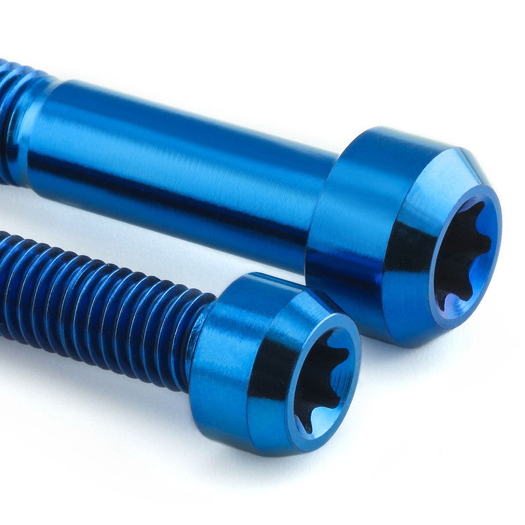 2007-2008 Suzuki GSXR1000 Titanium Top & Bottom Clamp Yoke Pinch Kit Torx Drive TITRIPCL2100