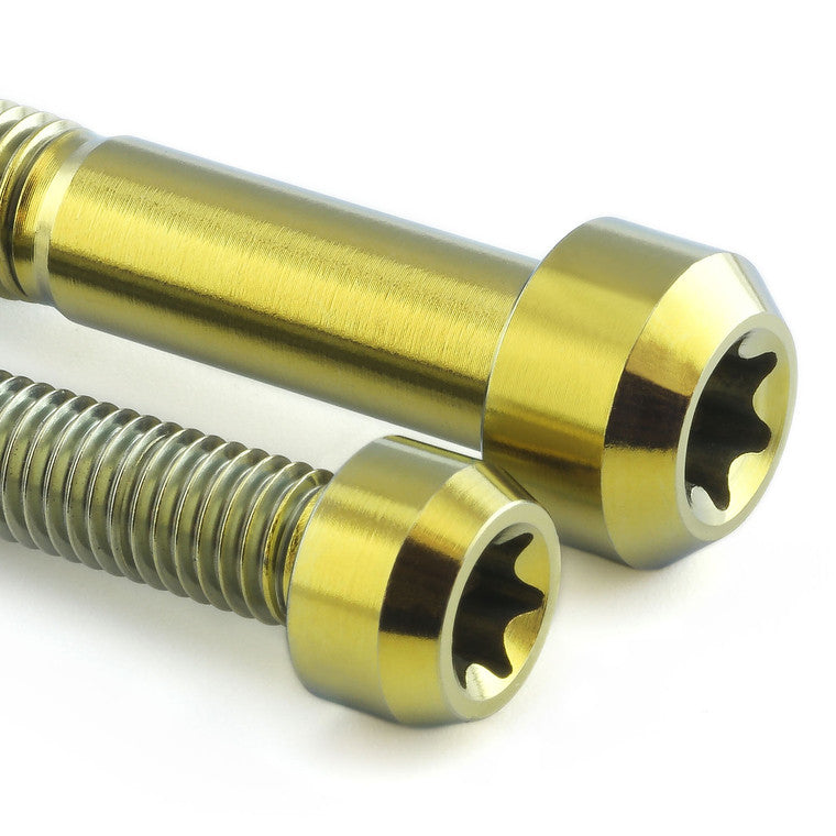 2007-2008 Suzuki GSXR1000 Titanium Top & Bottom Clamp Yoke Pinch Kit Torx Drive TITRIPCL2100