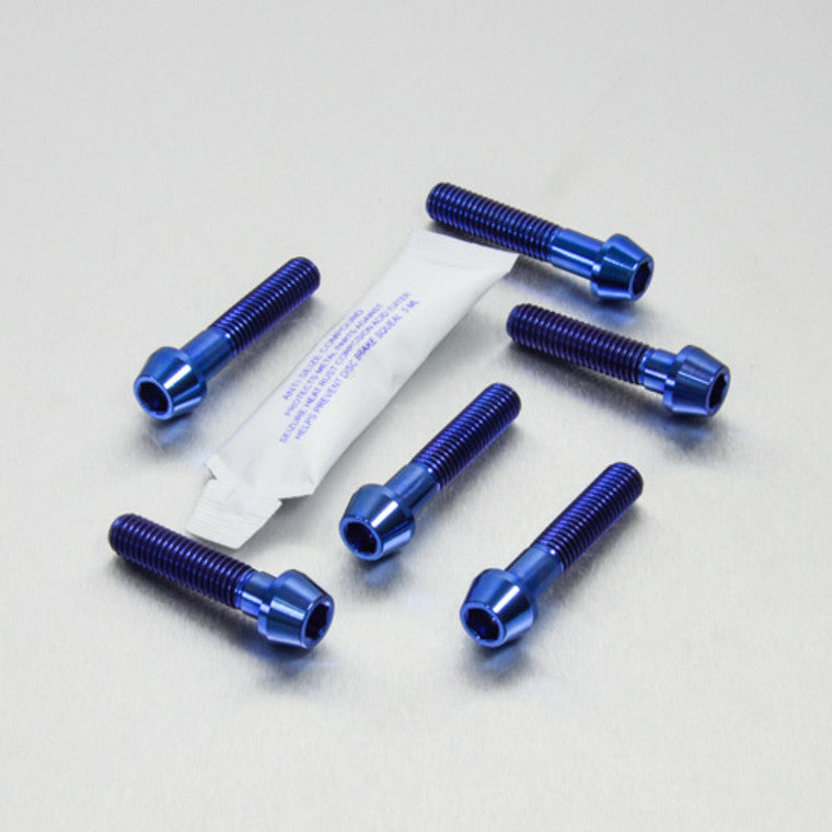 2007-2008 Suzuki GSXR1000 Titanium Top & Bottom Clamp Yoke Pinch Kit TITRIPCL500