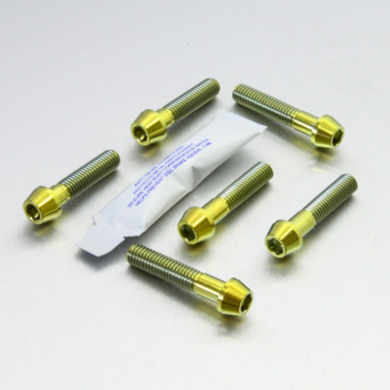 2007-2008 Suzuki GSXR1000 Titanium Top & Bottom Clamp Yoke Pinch Kit TITRIPCL500