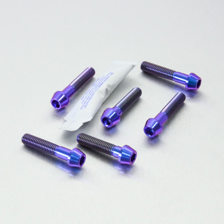 2007-2008 Suzuki GSXR1000 Titanium Top & Bottom Clamp Yoke Pinch Kit TITRIPCL500