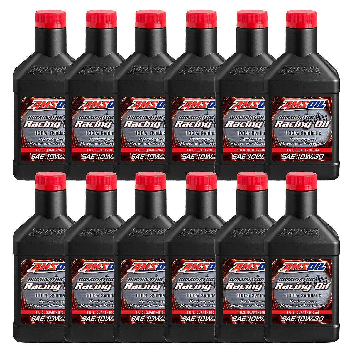 AMSOIL DOMINATOR® 10W-30 100% Synthetic Racing Oil