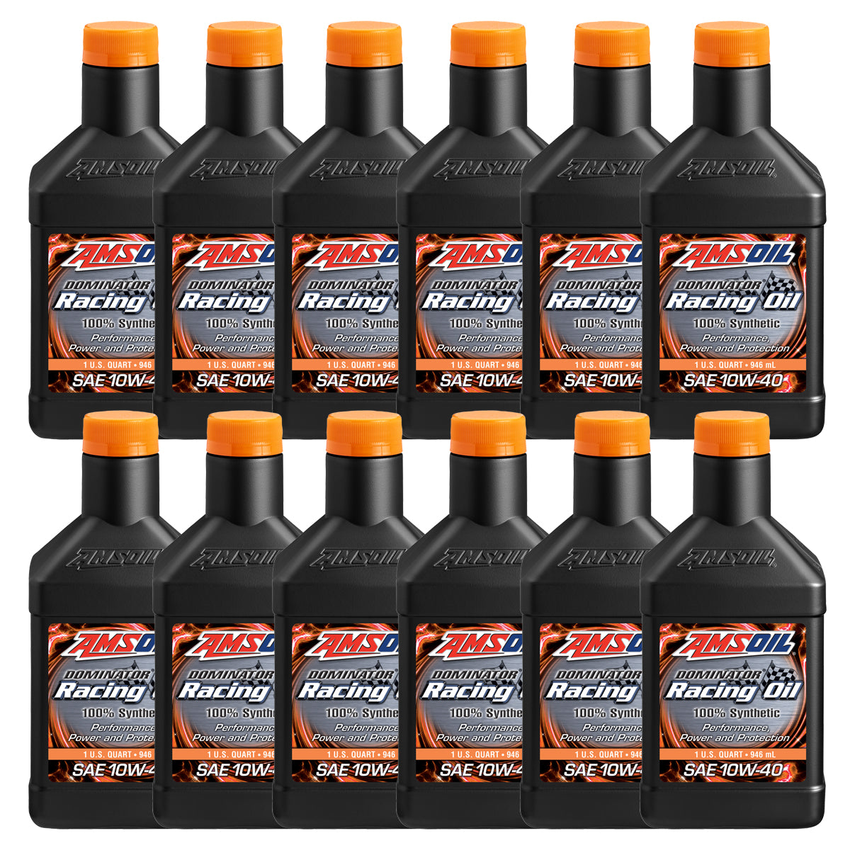 AMSOIL DOMINATOR® 10W-40 100% Synthetic Racing Oil