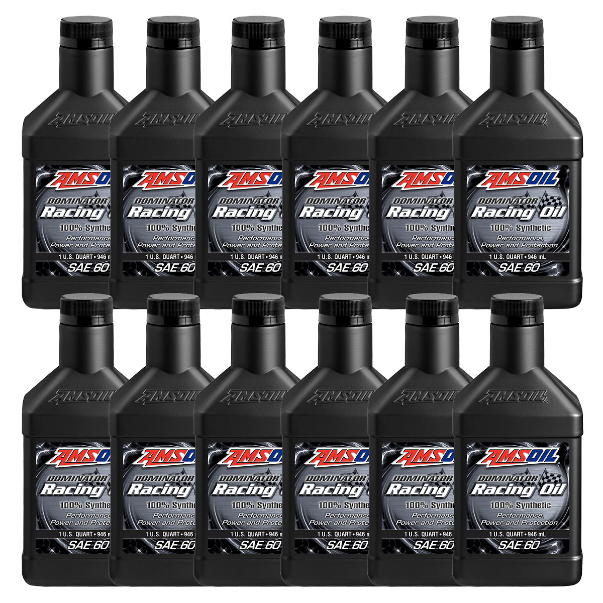 AMSOIL DOMINATOR® SAE 60 100% Synthetic Racing Oil
